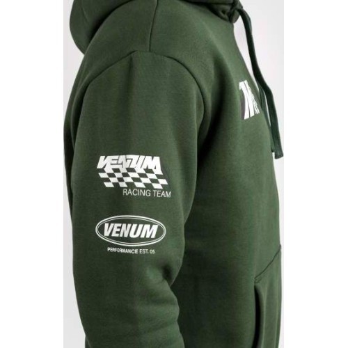 Худи Venum Motorsport, тёмно-зелёный