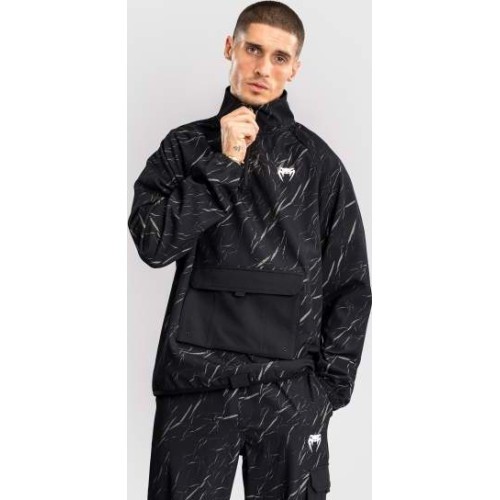 Venum Trooper Men's Half-Zip Jacket - Black/Stone Sand