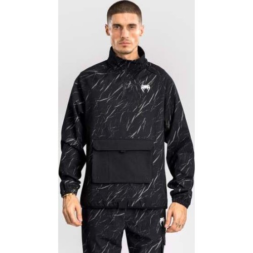 Venum Trooper Men's Half-Zip Jacket - Black/Stone Sand