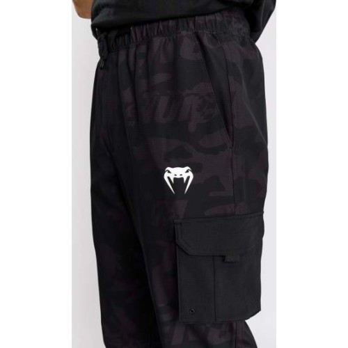 Мужские спортивные брюки Venum Trooper, черные/фиолетовые