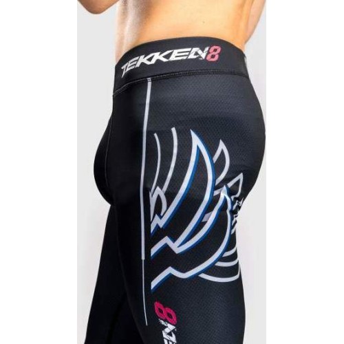 Venum x TEKKEN 8 - Jin Kazama Spats - Blue/Black/White