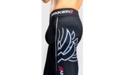 Venum x TEKKEN 8 Jin Kazama legingi, zils/melns/balts