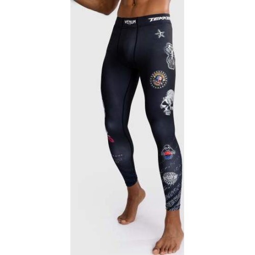 Venum x TEKKEN 8 - Paul Phoenix Spats - Black/Blue