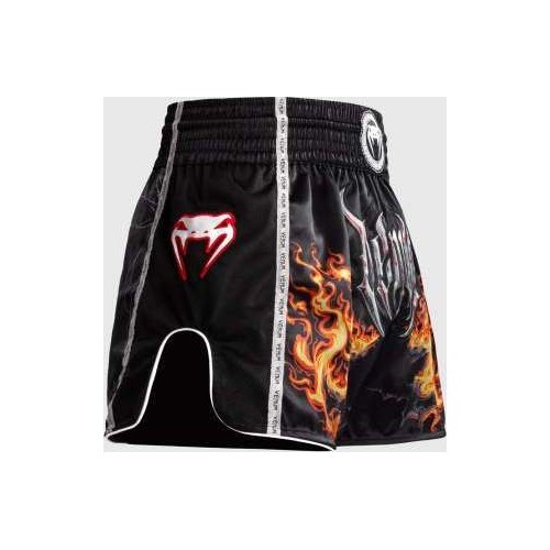 Venum Gladiator 5.0 Muay Thai Shorts - Black/Neon Orange