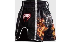 Venum Gladiator 5.0 Muay Thai Shorts - Black/Neon Orange