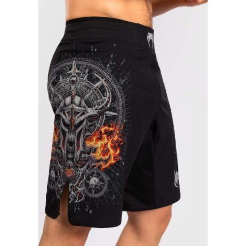 Мужские бойцовские шорты Venum Gladiator 5.0, чёрный/серебристый