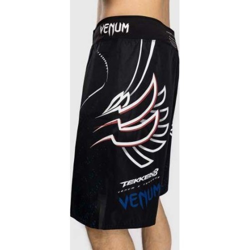 Venum x Tekken 8 Jin Kazama cīņas šorti, zils/melns/balts