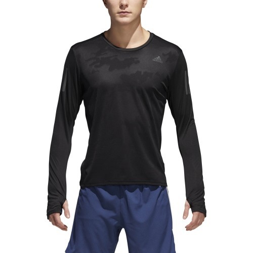 Футболка Adidas Response Long Sleeve Black CE7289