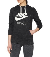 Nike sieviešu džemperis W NSW Gym Vntg Hoodie HBR Black 914414 010