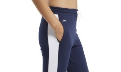 Reebok TE Linear Logo FT Women's Pants Blue FU2259