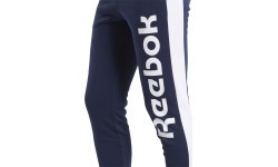 Женские брюки Reebok TE Linear Logo FT синие FU2259