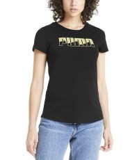 Женская блузка Puma Rebel Graphic Tee Black