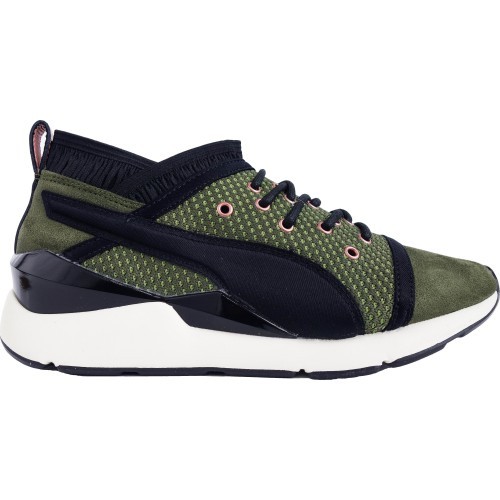 Женские кроссовки Puma Pearl VR Wn Olive Night Black 364154 01