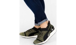 Puma Pearl VR Wn Women's Sneakers Olive Night Black 364154 01