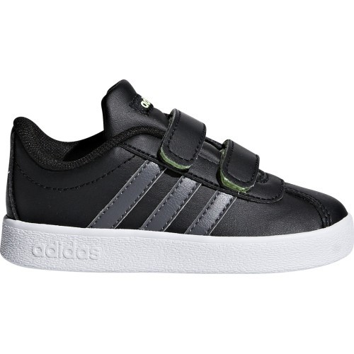 Обувь для мальчиков Adidas VL Court 2.0 CMF I, чёрная F36402