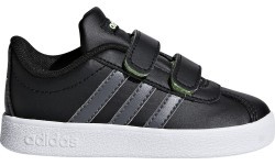 Adidas VL Court 2.0 CMF I zēnu apavi, melni F36402