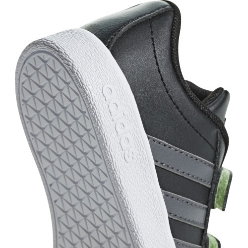Adidas VL Court 2.0 CMF I zēnu apavi, melni F36402