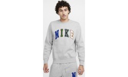 Nike Club Bb Crew Letters vīriešu džemperis, pelēks FZ0879 063