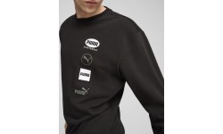 Мужской свитшот Puma Power Graphic Crew, черный 682751 01