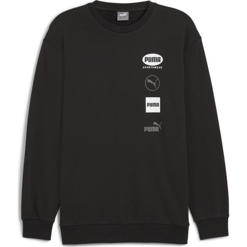Мужской свитшот Puma Power Graphic Crew, черный 682751 01