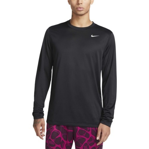 Nike Men's T-Shirt M Nk Df Tee Rlgd Ls Reset Black DX0993 010