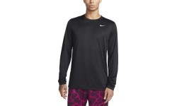 Nike Men's T-Shirt M Nk Df Tee Rlgd Ls Reset Black DX0993 010