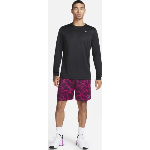 Nike Men's T-Shirt M Nk Df Tee Rlgd Ls Reset Black DX0993 010