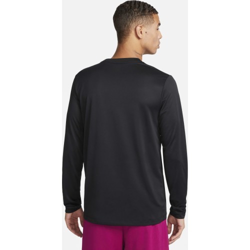 Nike Men's T-Shirt M Nk Df Tee Rlgd Ls Reset Black DX0993 010