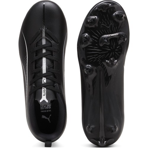 Puma Ultra 5 Play FG/AG Jr futbola apavi pusaudžiem, melni 107695 02