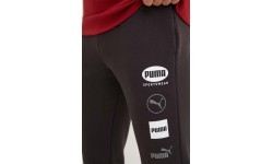 Puma Power Sweatpants Fl Men's Sports Trousers Black 681742 01