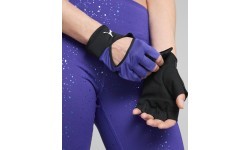 Puma Treniruočių Pirštinės TR Ess Cut Fingered Gloves Purple Black 041465 03
