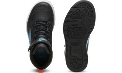Puma bērnu apavi Rebound V6 Mid Jr Black Blue White 397946 02
