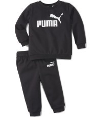 Puma Sportinis Kostiumas Vaikams Minicats Ess Crew Jooger Black 846141 01