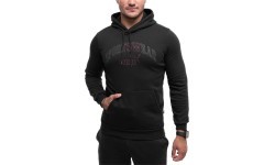 Puma Ess+ Logo Lab Hoodie FL vīriešu džemperis, melns 681775 01