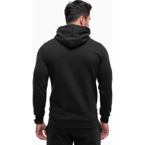 Puma Ess+ Logo Lab Hoodie FL vīriešu džemperis, melns 681775 01