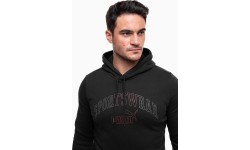 Puma Ess+ Logo Lab Hoodie FL vīriešu džemperis, melns 681775 01