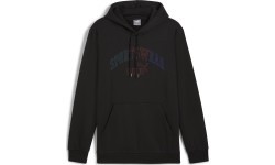 Мужская толстовка Puma Ess+ Logo Lab Hoodie FL, чёрная 681775 01