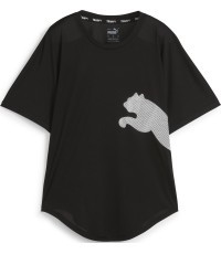 Puma женская футболка Train All Day Big Cat Tee Black 523802 51
