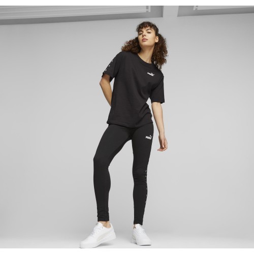 Puma sieviešu krekls Ess Tape Tee Black 675994 01