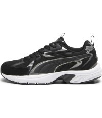 Мужская обувь Puma Milenio Tech Suede Black White Silver 393489 01