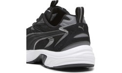 Мужская обувь Puma Milenio Tech Suede Black White Silver 393489 01