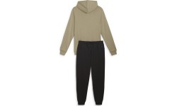 Мужской спортивный костюм Puma Squad Hooded Beige Black 681901 67
