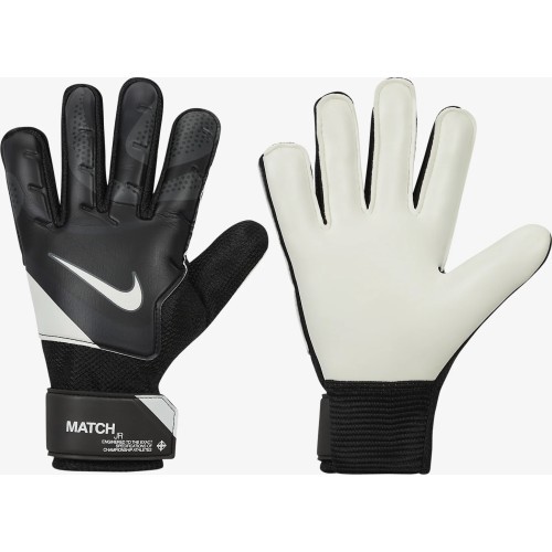 Вратарские перчатки Nike Nk GK Match Jr HO23 чёрные FJ4864 011