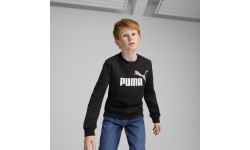 Puma Ess + 2 Col Big Logo FL Junior Hoodie Black 586986 60
