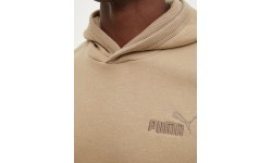 Puma Ess Elevated Hoodie FL Brown Men's Sweatshirt 681889 67