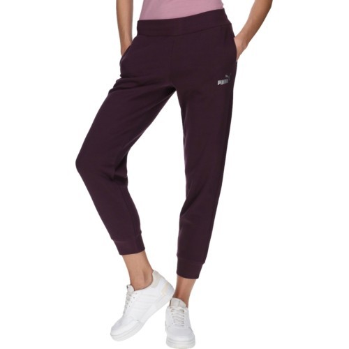 Puma Ess+ Metallic sieviešu sporta bikses Midnight Plum 849959 44