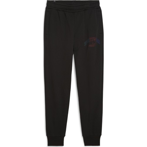 Мужские спортивные брюки Puma Ess+ Logo Lab Sweatpants FL, черные 681776 01