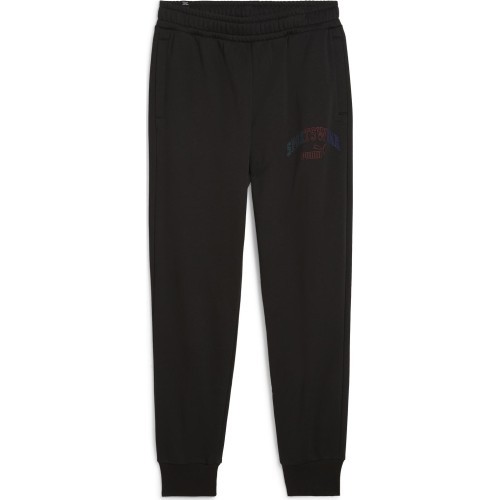 Мужские спортивные брюки Puma Ess+ Logo Lab Sweatpants FL, черные 681776 01