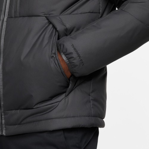 Мужская куртка Nike NSW TF RPL Legacy с капюшоном, чёрная DX2038 070