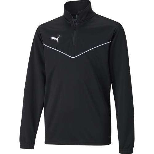 Puma džemperis pusaudžiem TeamRise 1/4 Zip Black 657395 03